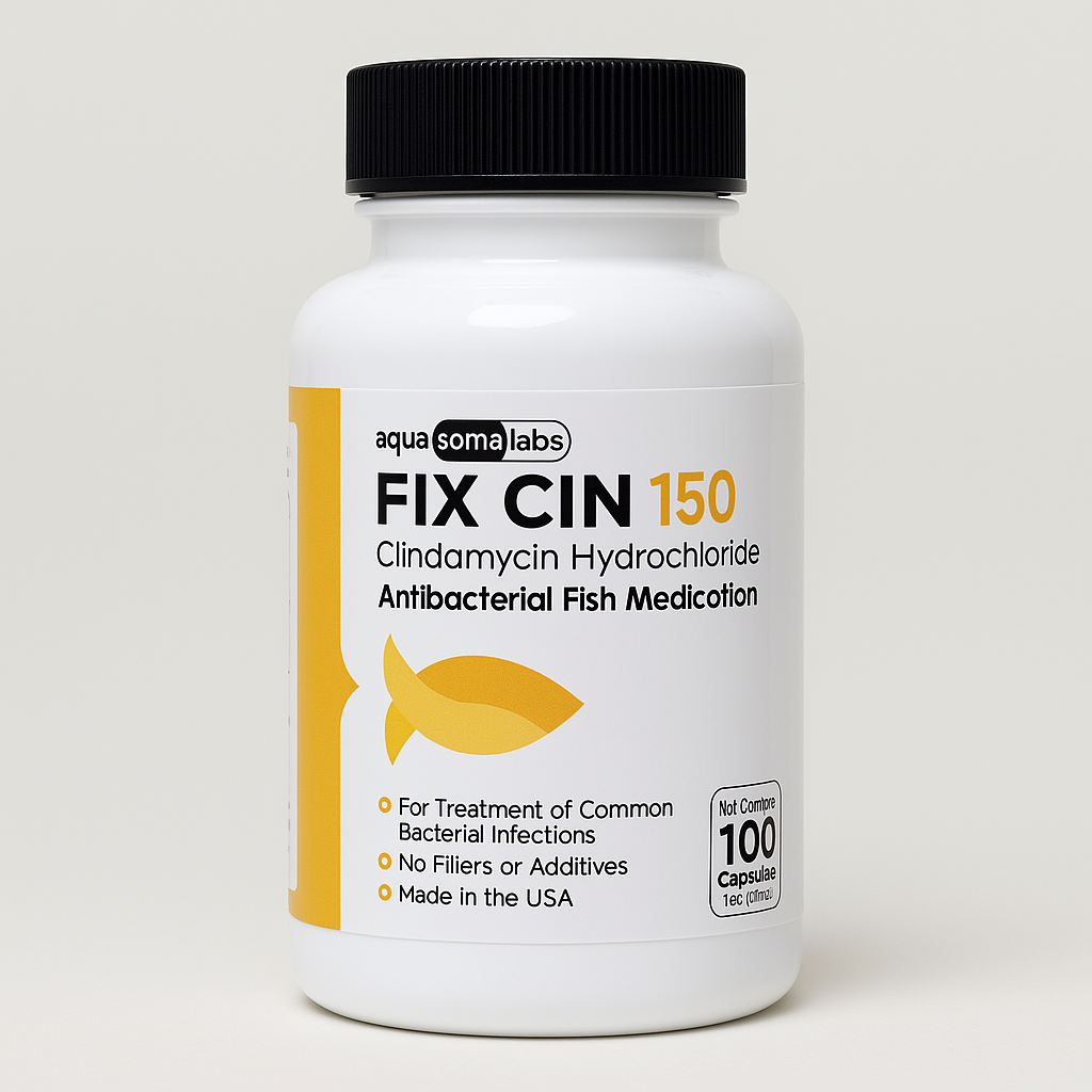 Aqua Cin Clindamycin 150mg 100 Capsules