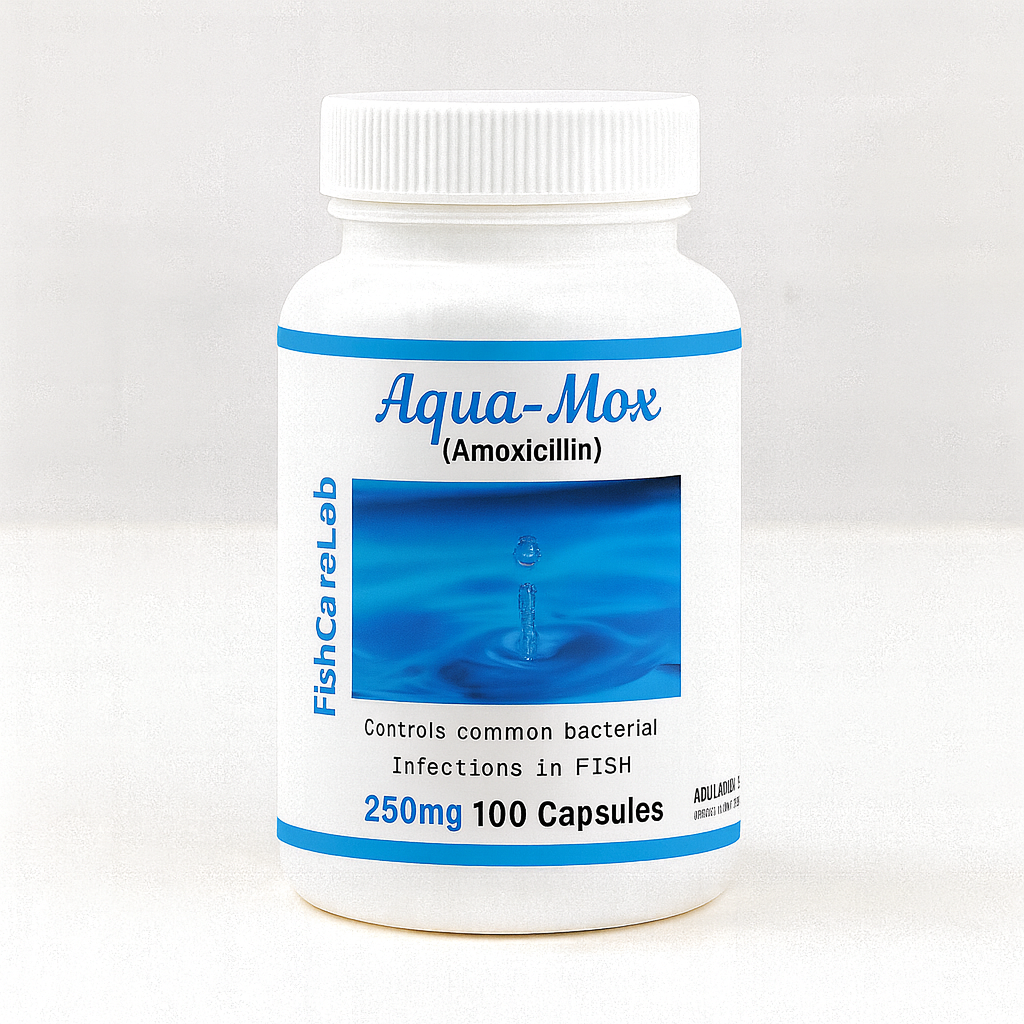 Aqua Mox (Amoxicillin) 250mg – 100 Capsules