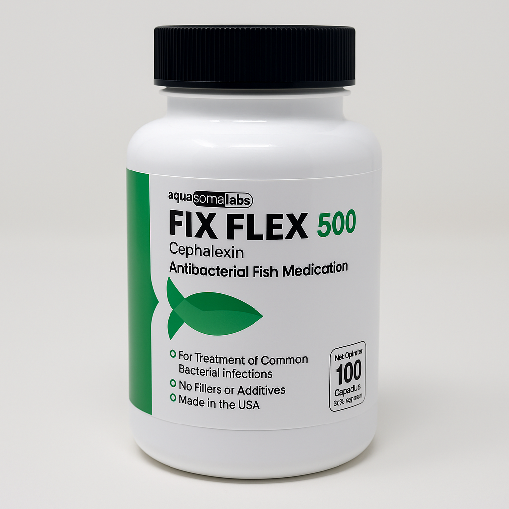 Aqua Flex Cephalexin 500mg 100 Capsules
