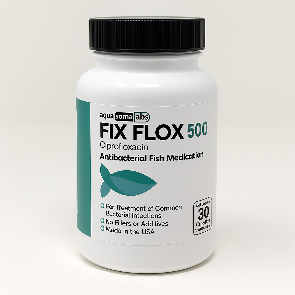Aqua Flox (Ciprofloxacin) 500mg – 30 Capsules